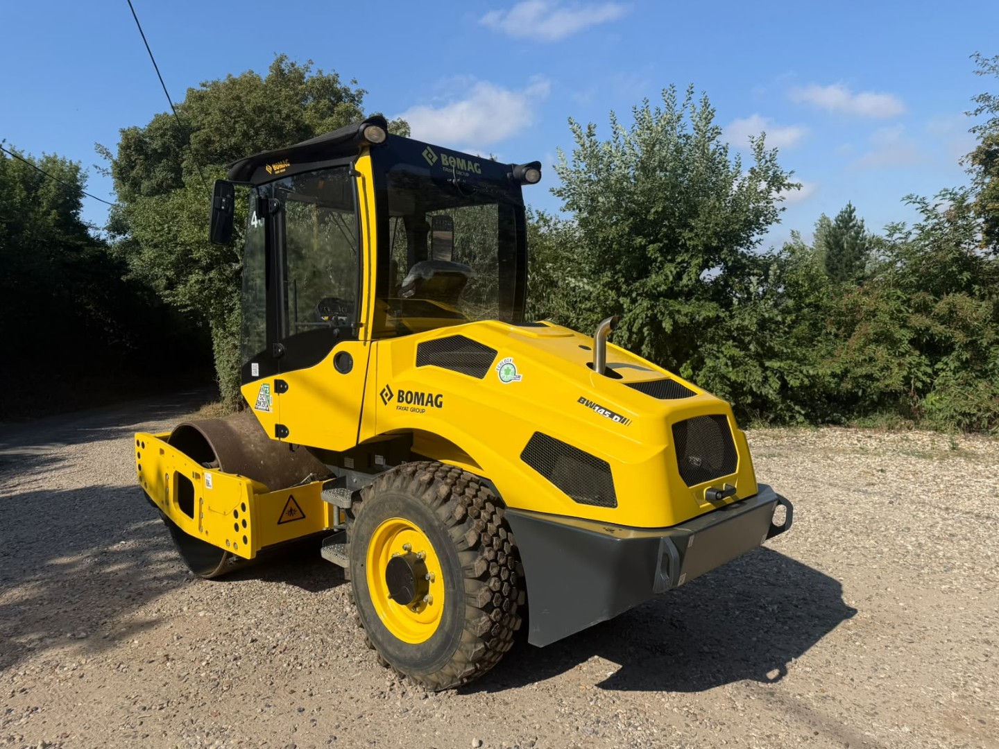 Used Bomag BW145 D Roller