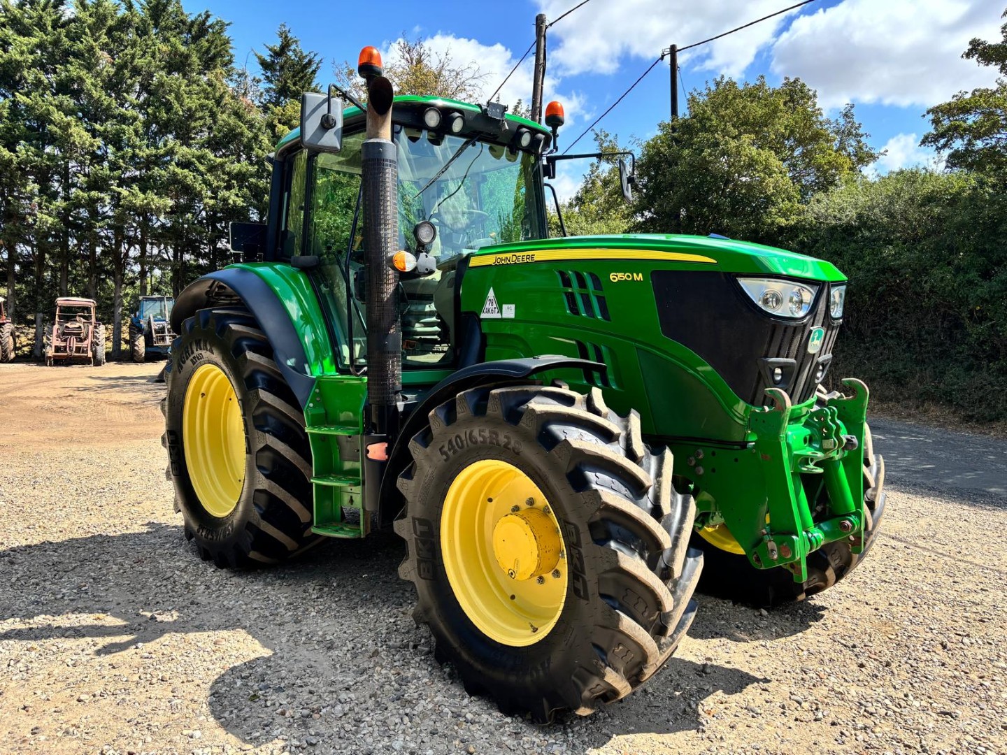 Used John Deere 6150M 4wd Tractor