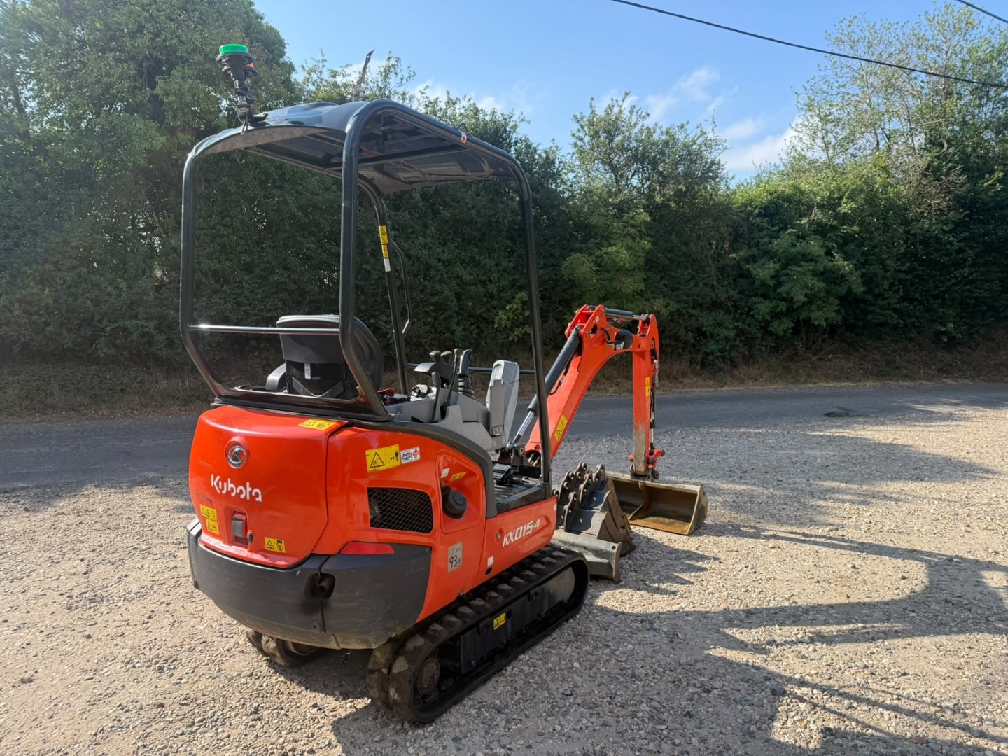 Used Kubota KX015-4 Mini Excavator