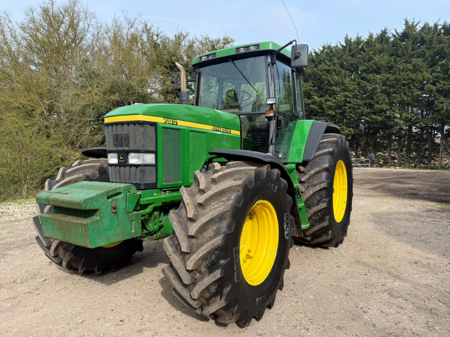 Used John Deere 7810 4wd Tractor