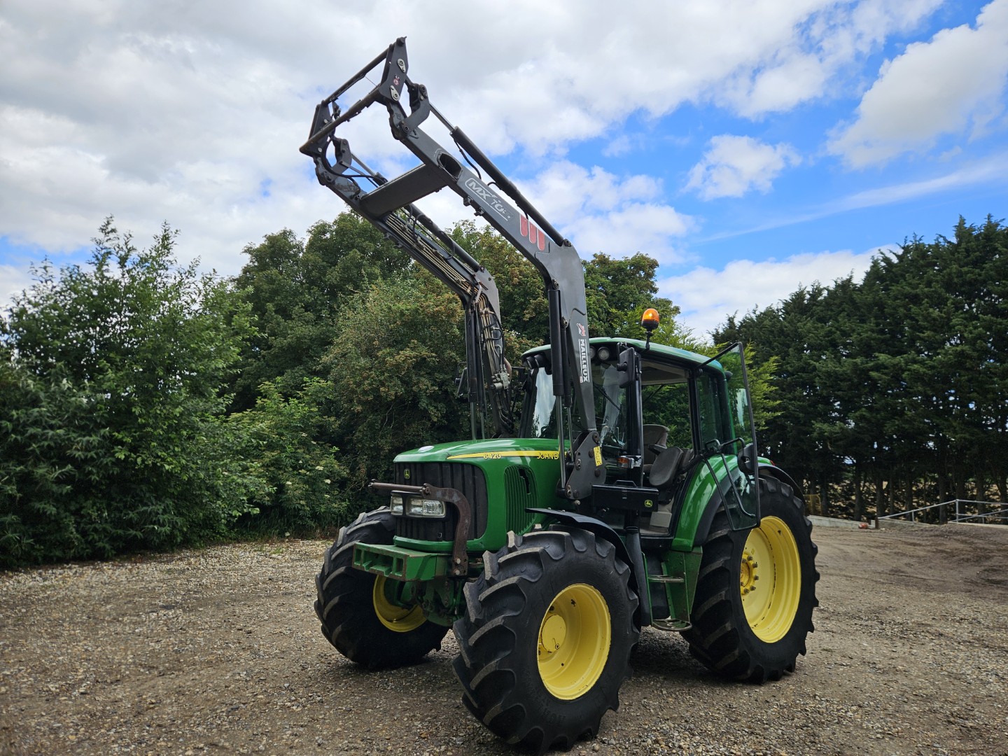 Used John Deere 6420 4wd Tractor