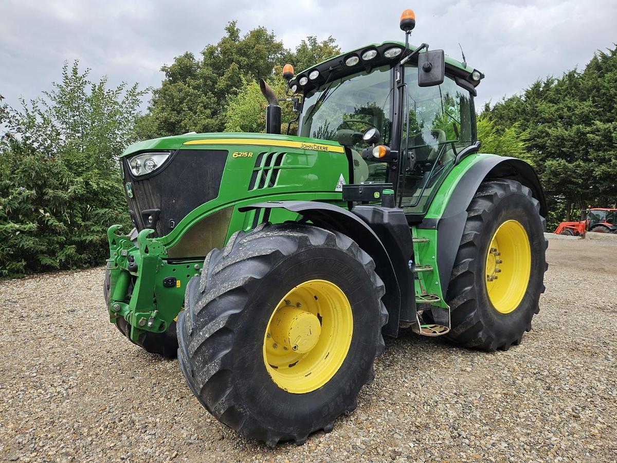 Used John Deere 6215R 4wd Tractor