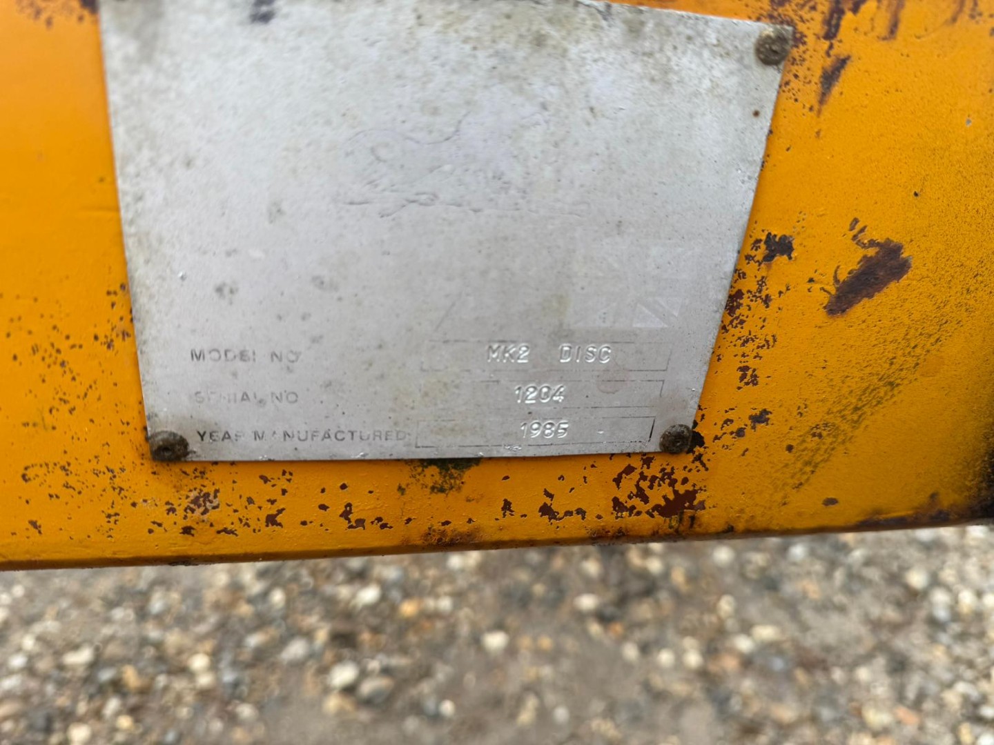 Used Simba MK2 Disc Harrows