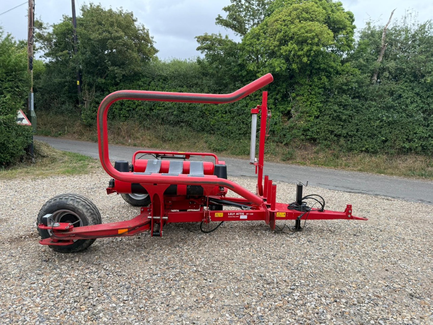 Used Lely Attis PT130 Bale Wrapper