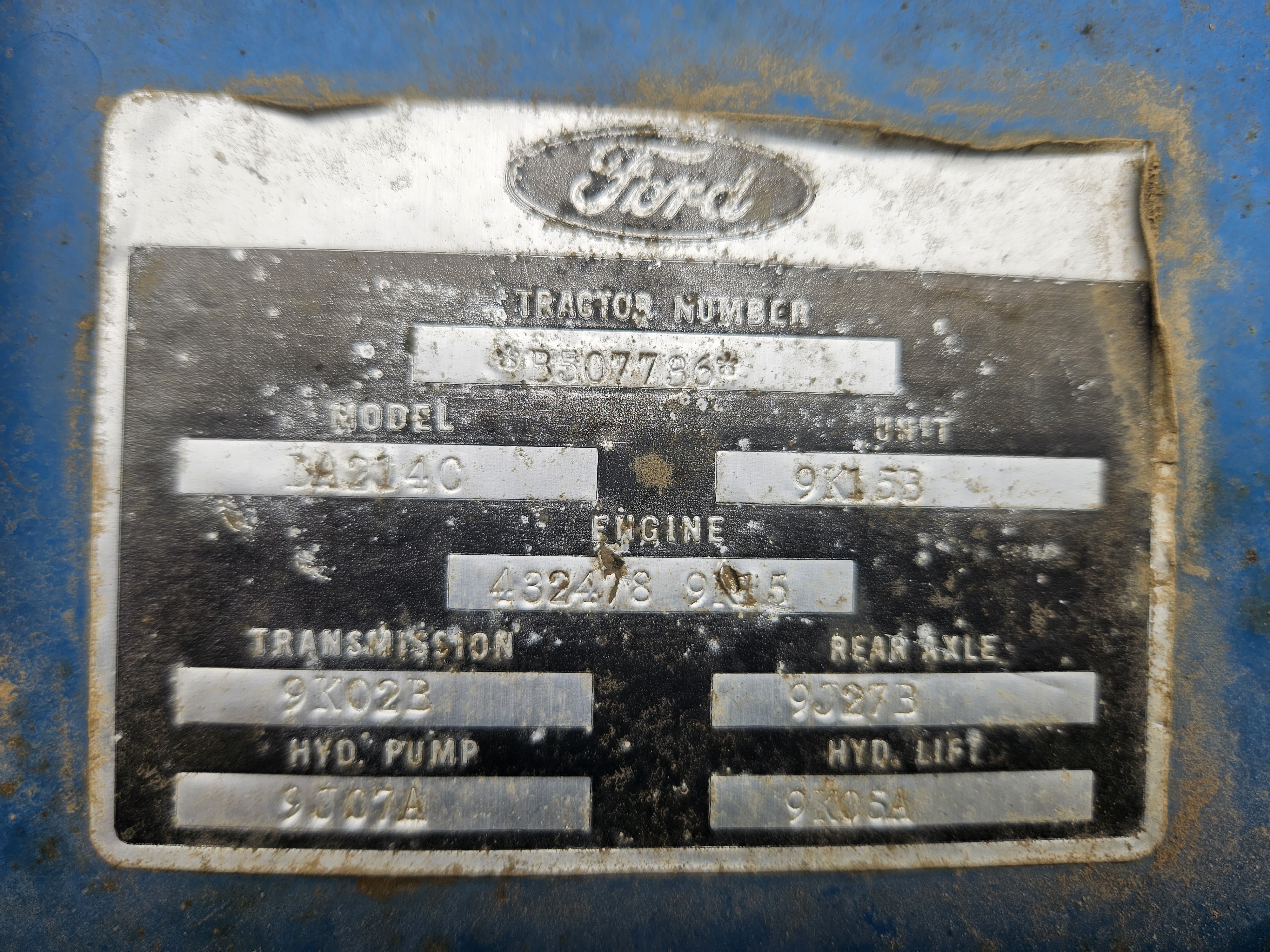 Used Ford 4600 2wd Tractor