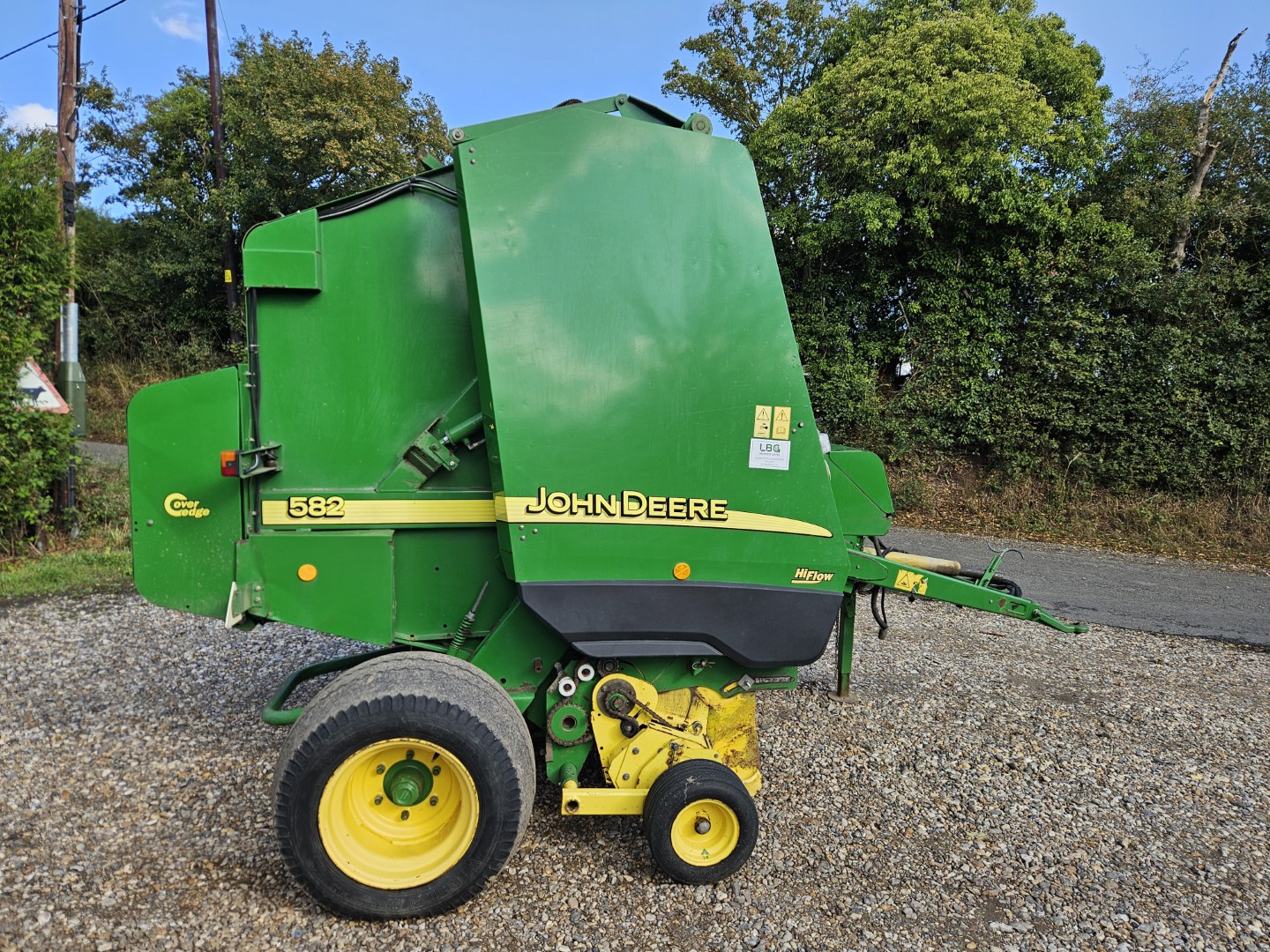 Used John Deere 582 Round Baler