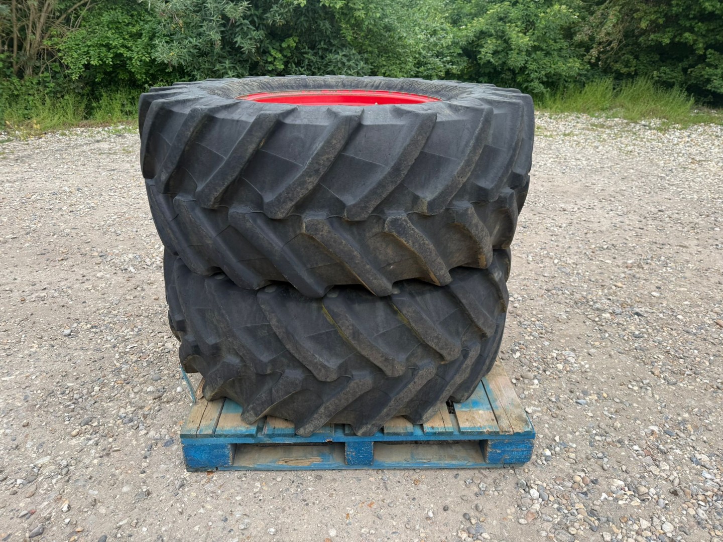 Used Set of Fendt Wheels and Tyres