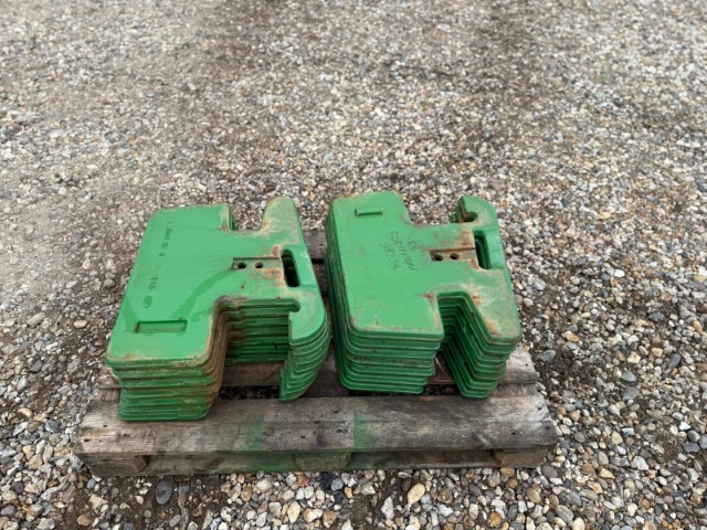 Used John Deere 50kg Front Weights