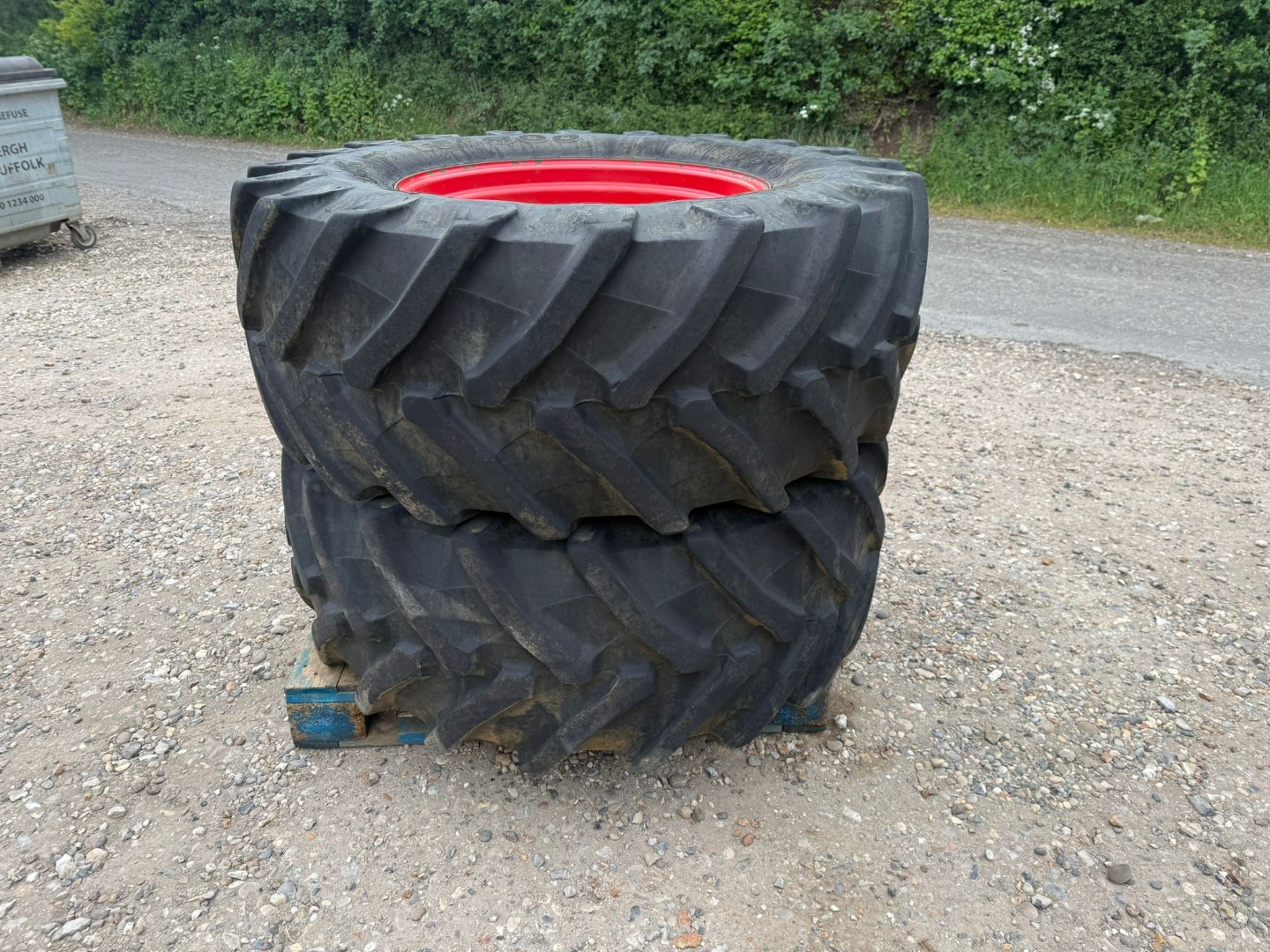 Used Set of Fendt Wheels and Tyres