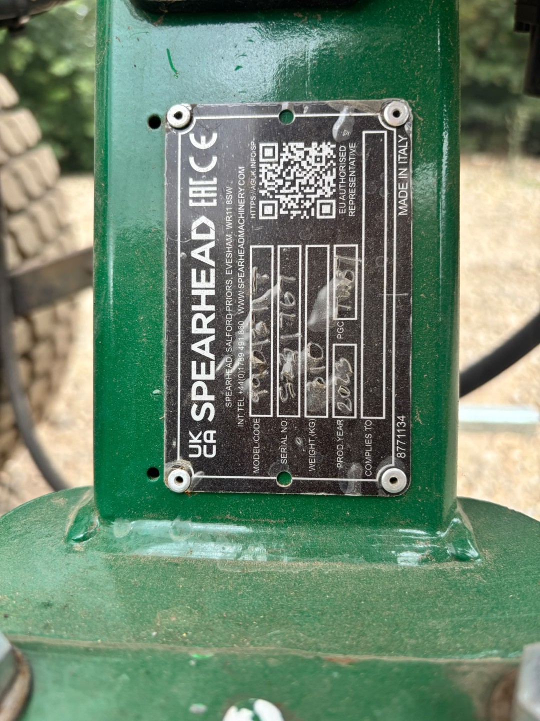 Used Spearhead Twiga VRF 37 Mini Hedge Cutter