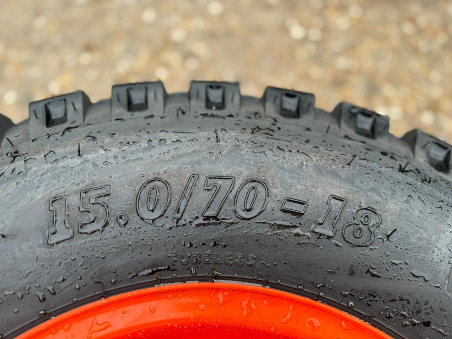 Used Pair 15.0/70-18 Wheels and Tyres