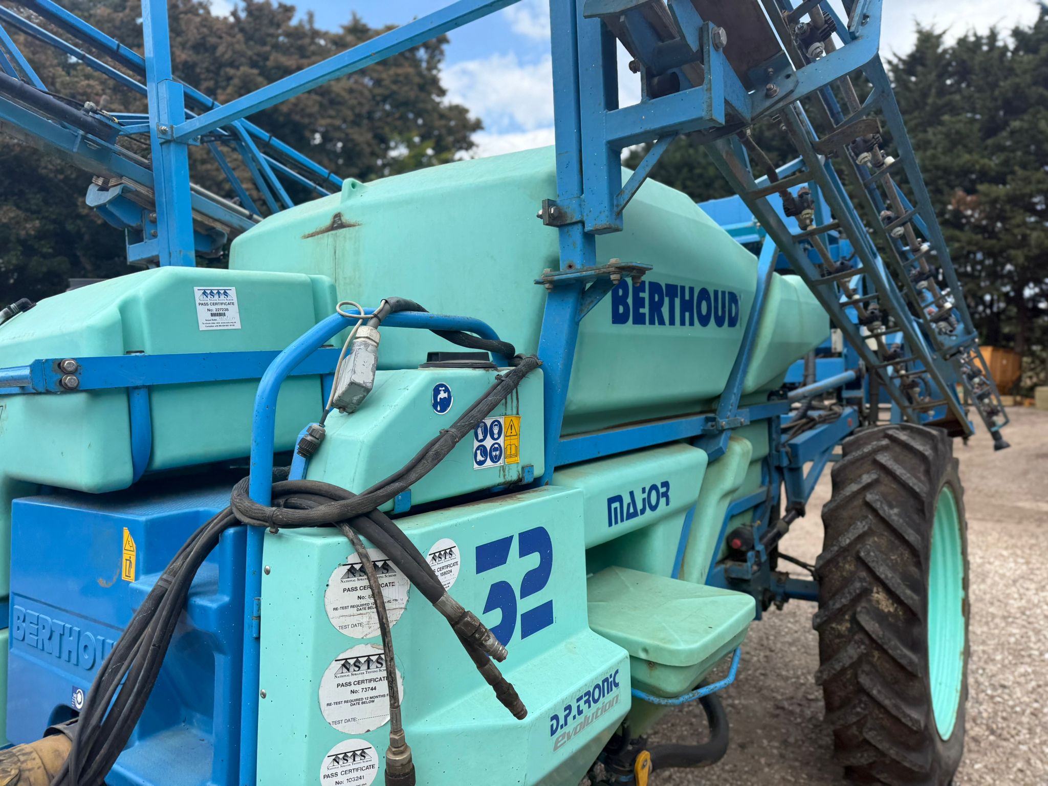 Used Berthoud Major 32 DP Tronic Evolution Sprayer
