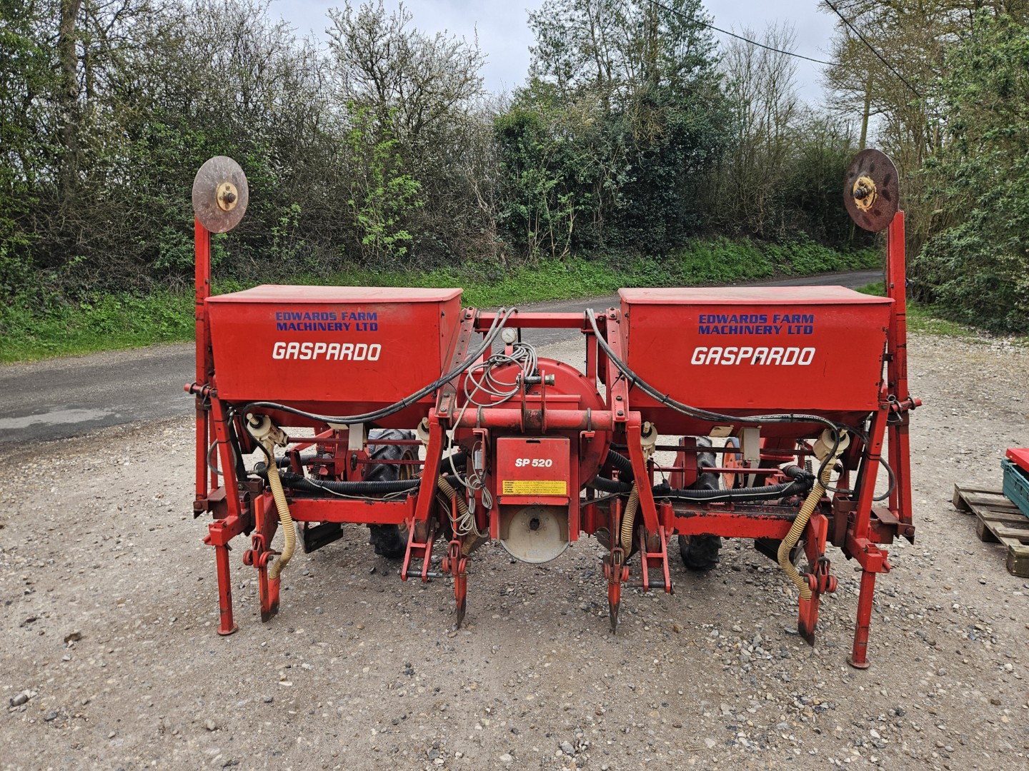 Used Gaspardo SP520 Maize Drill