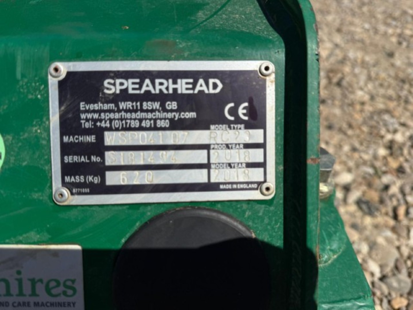 Used Spearhead Rollicut 230 Finishing Mower