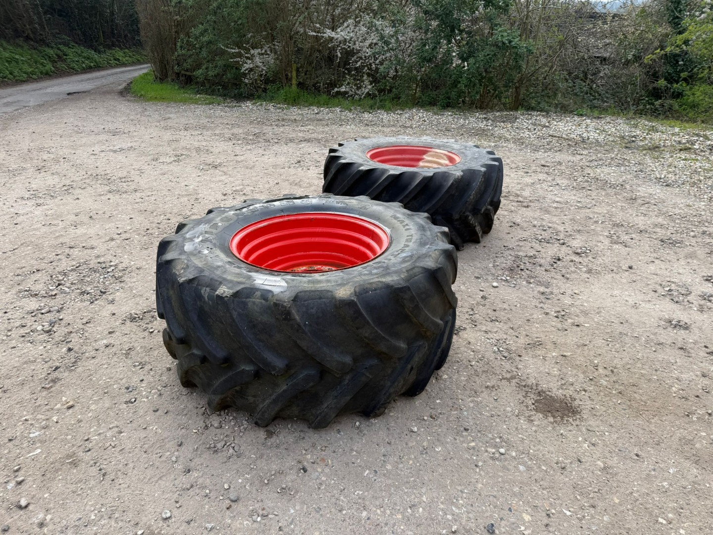 Used Set of Fendt Wheels and Tyres