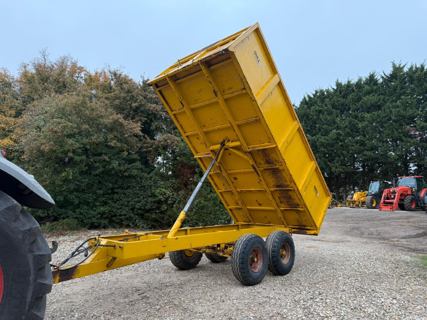 Used Gull Grain Trailer