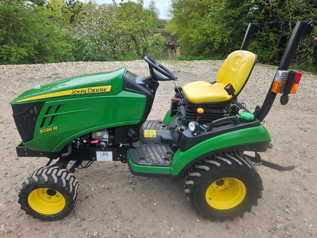 Used John Deere 1026R Compact Tractor for Sale at LBG Machinery, Ltd.