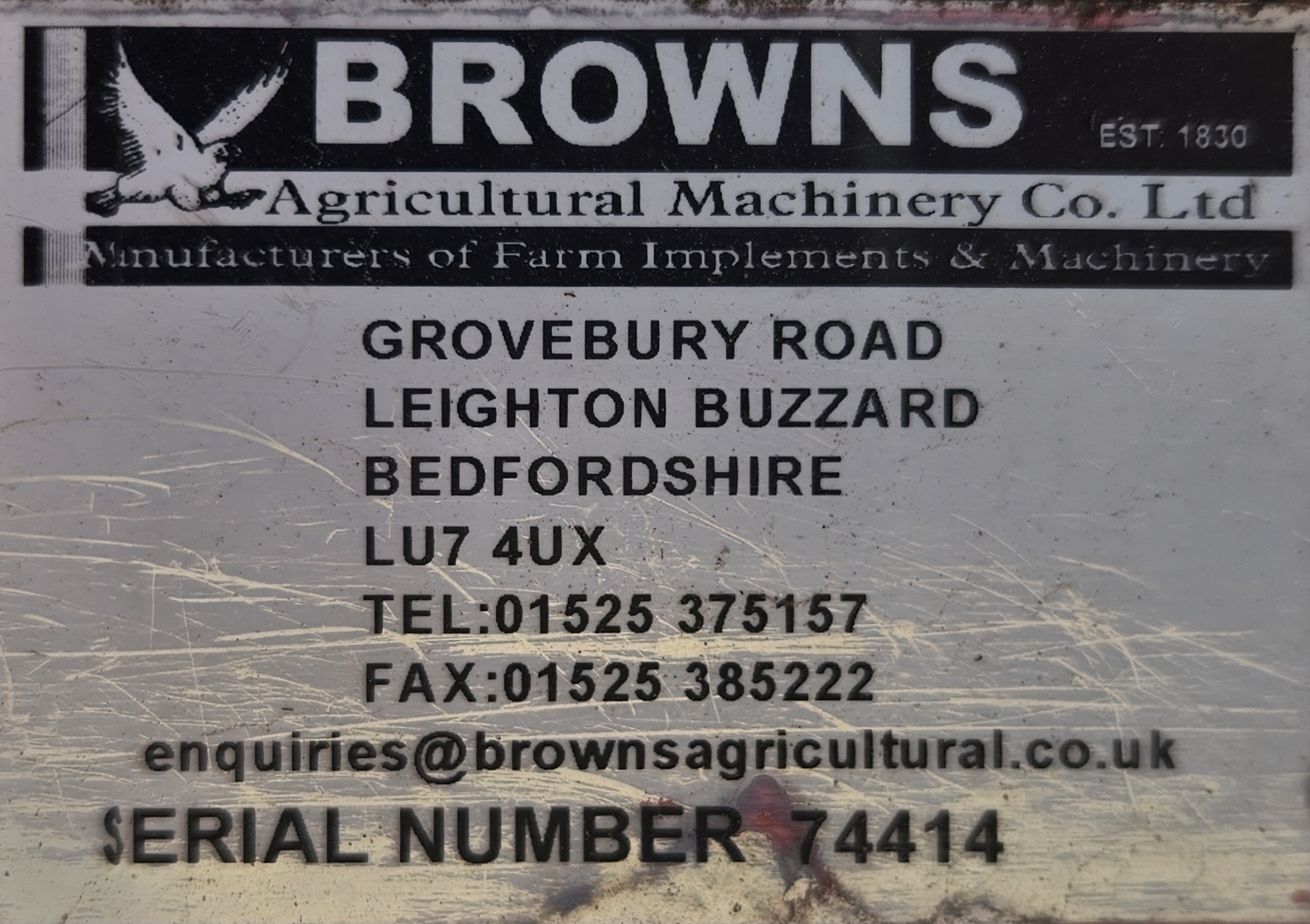 Used Browns Buzzard Flat 8 Bale Grab for Sale at LBG Machinery, Ltd.