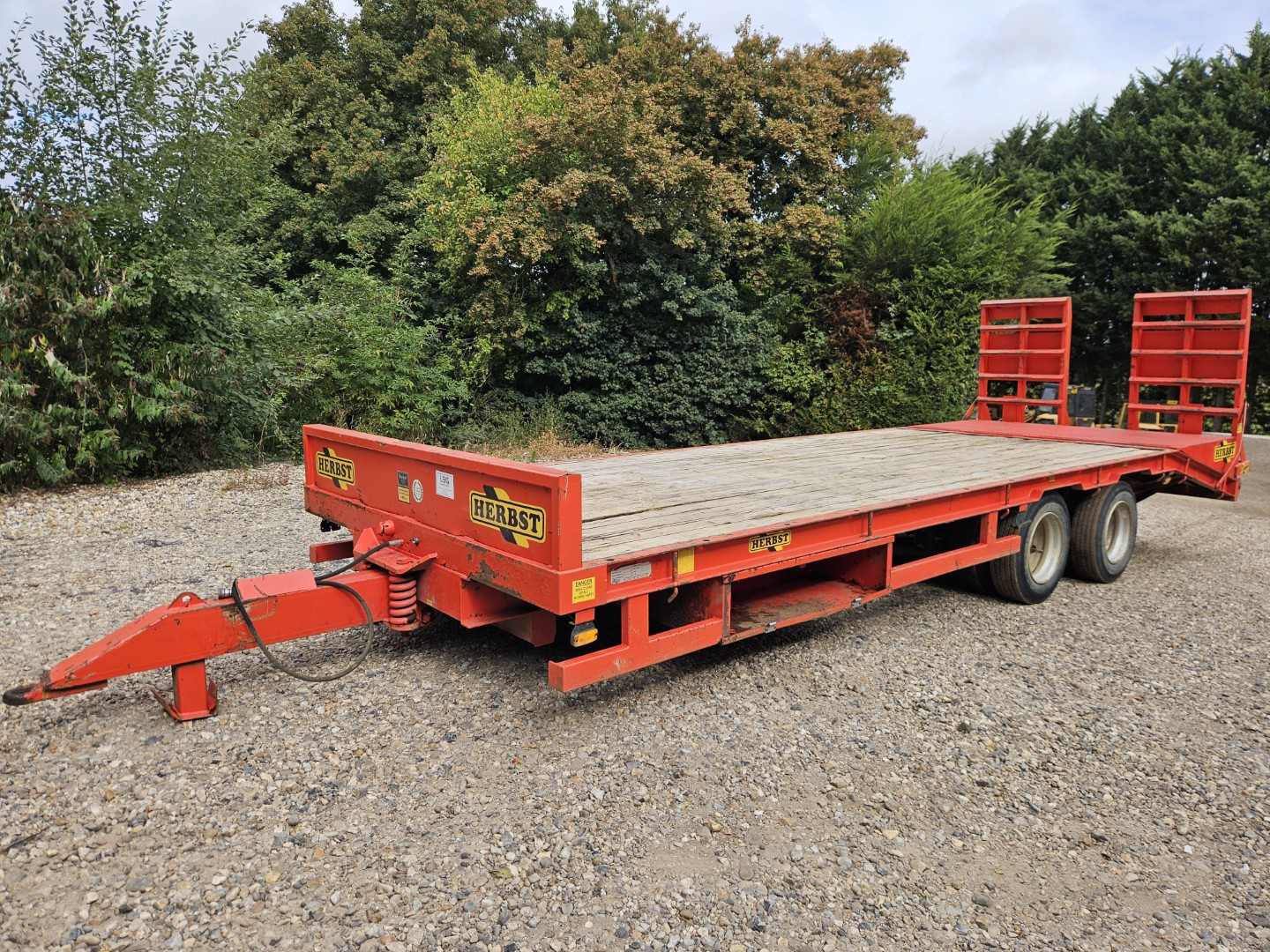 Used Herbst Low Loader Trailer