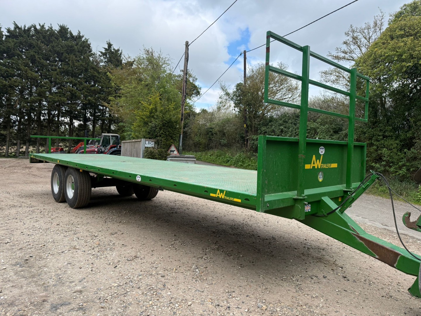 Used AW Engineering Bale Trailer