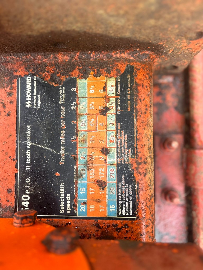 Used Howard Selectatilth Rotavator