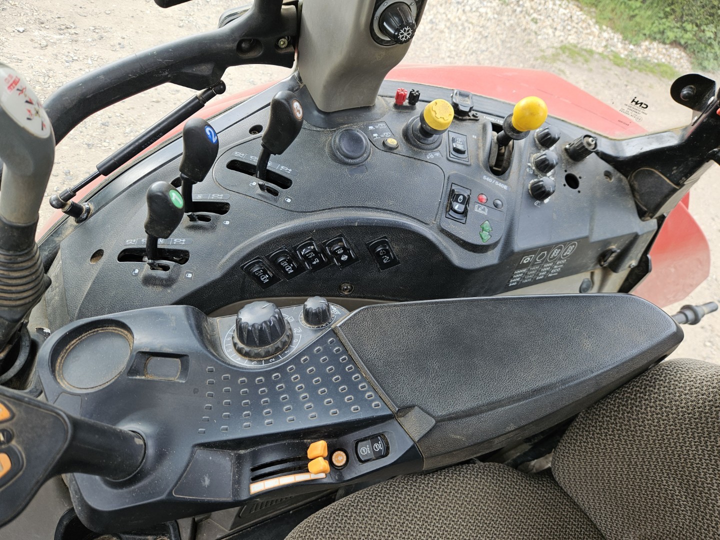 Used Case Luxxum 120 4wd Tractor