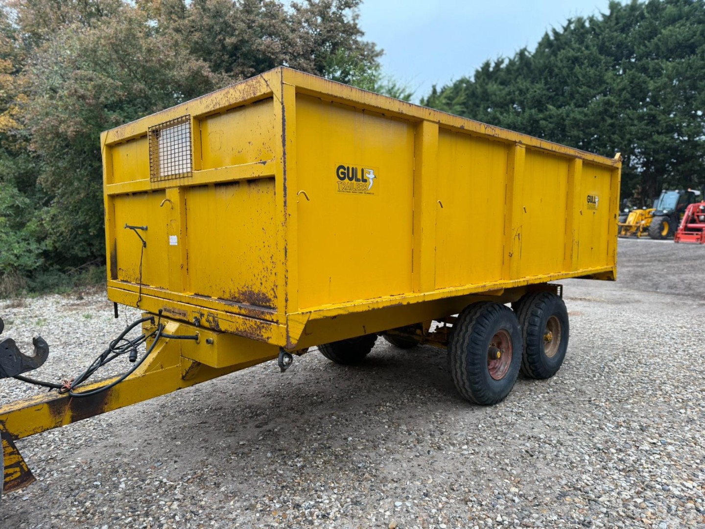 Used Gull Grain Trailer