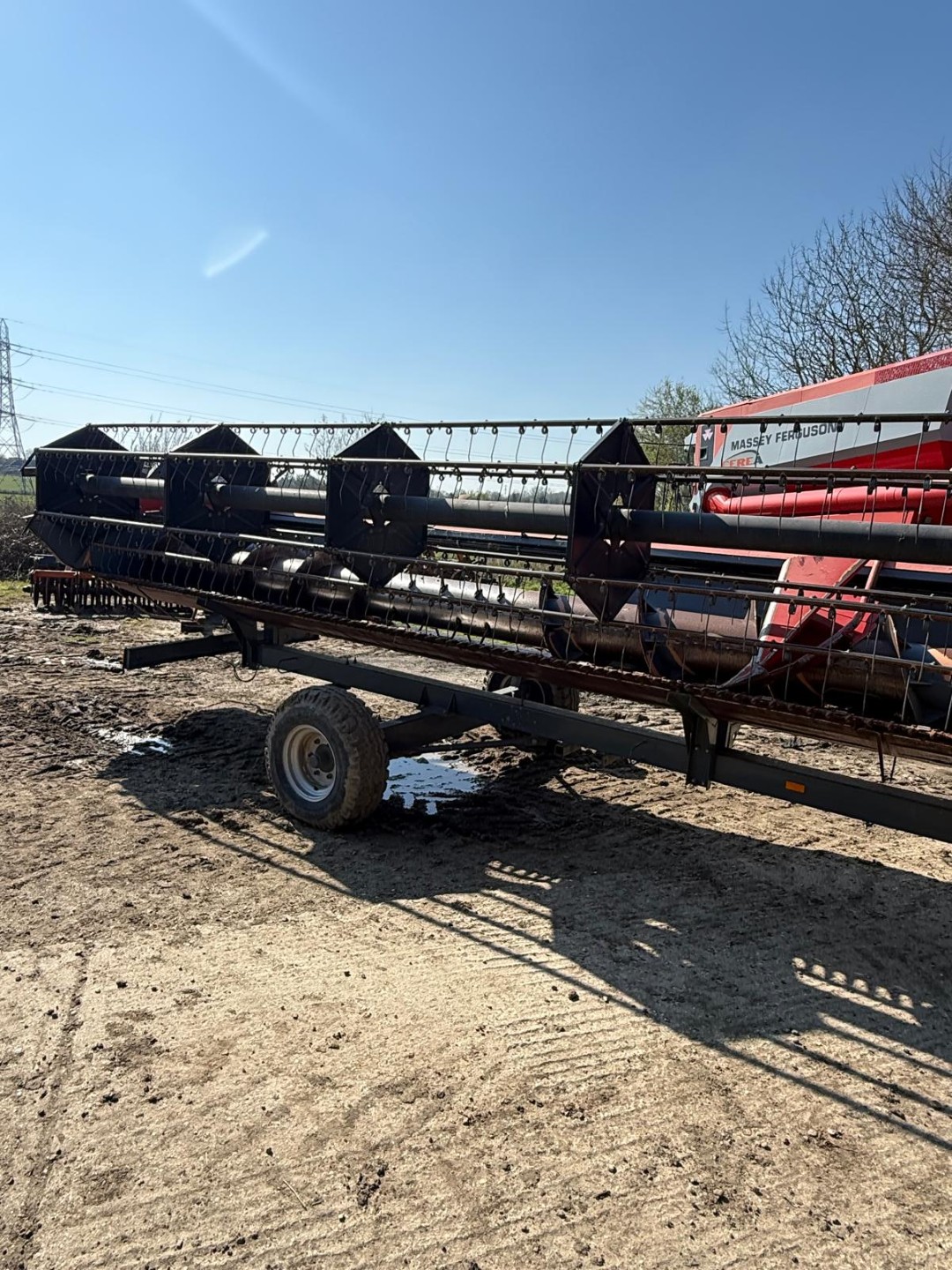 Used Massey Ferguson 7272 Combine Harvester