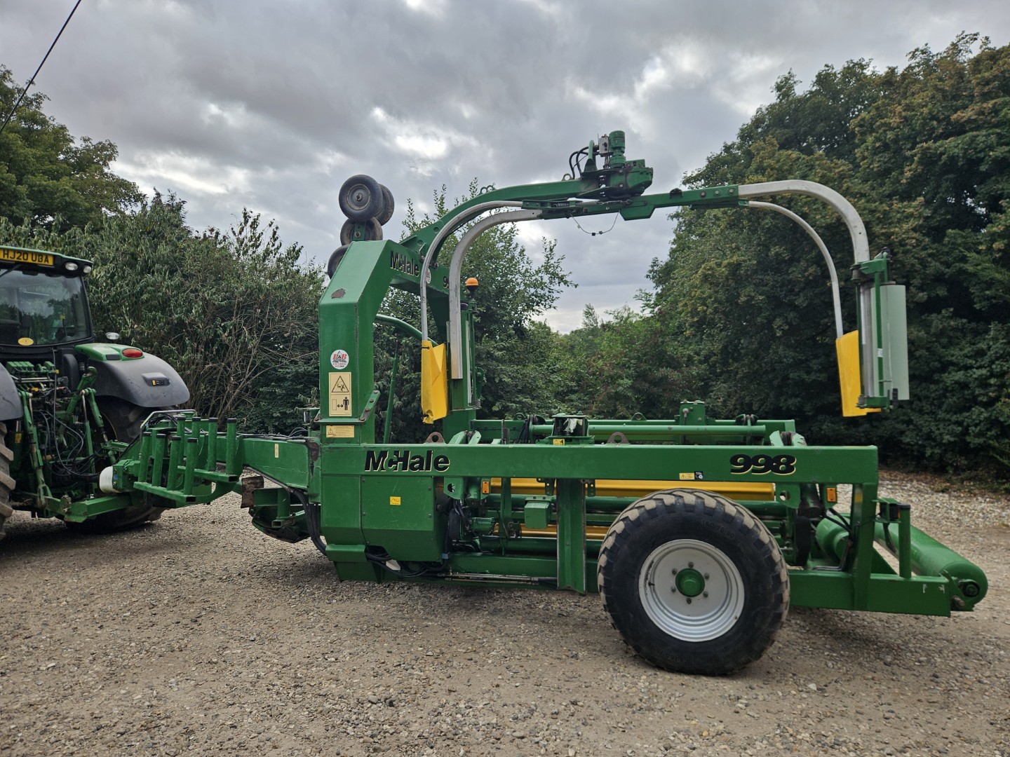 Used McHale 998 Bale Wrapper