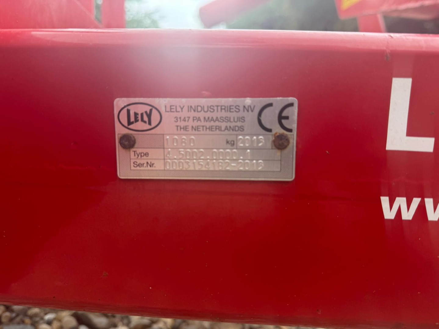 Used Lely Attis PT130 Bale Wrapper
