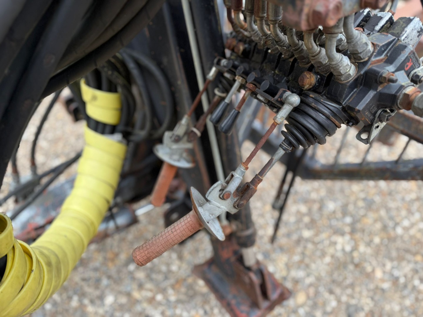 Used Timber Trailer and Patruuna 755 Crane