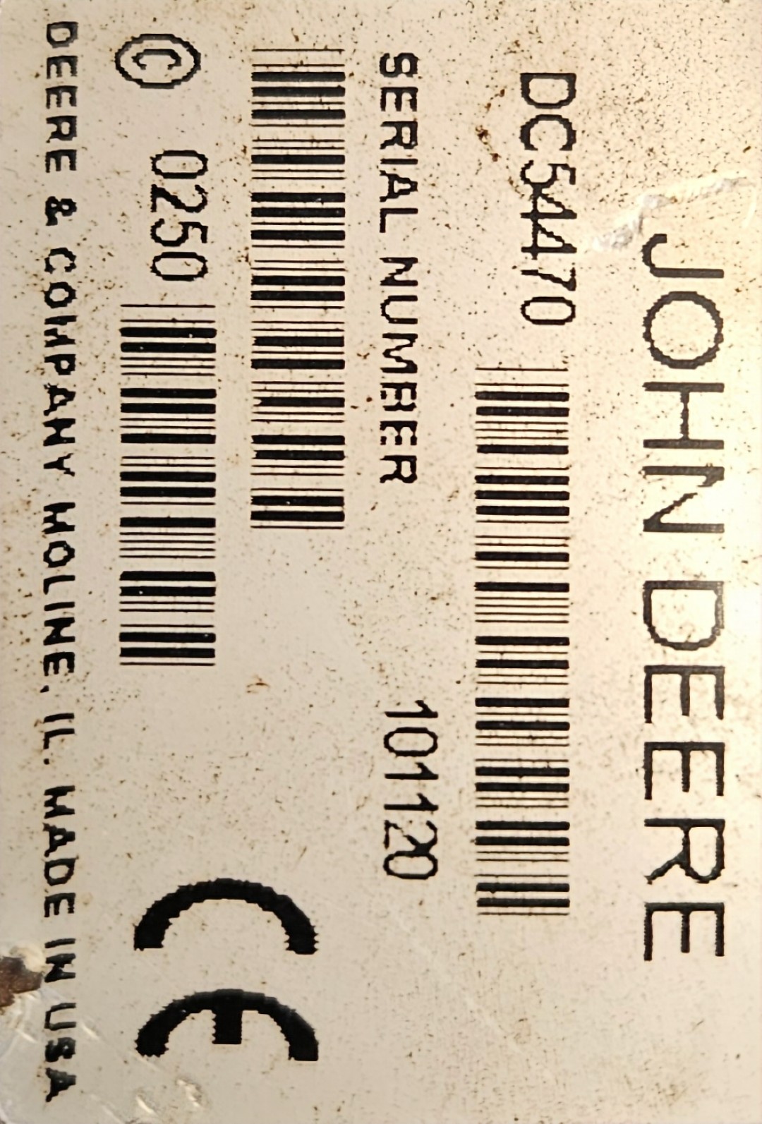 Used John Deere 582 Round Baler