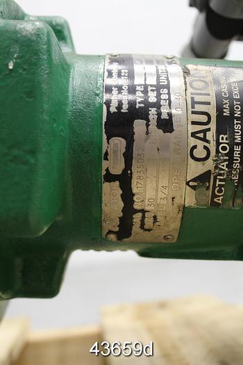 Used Fisher ET 1.5" Steam Valve #43659