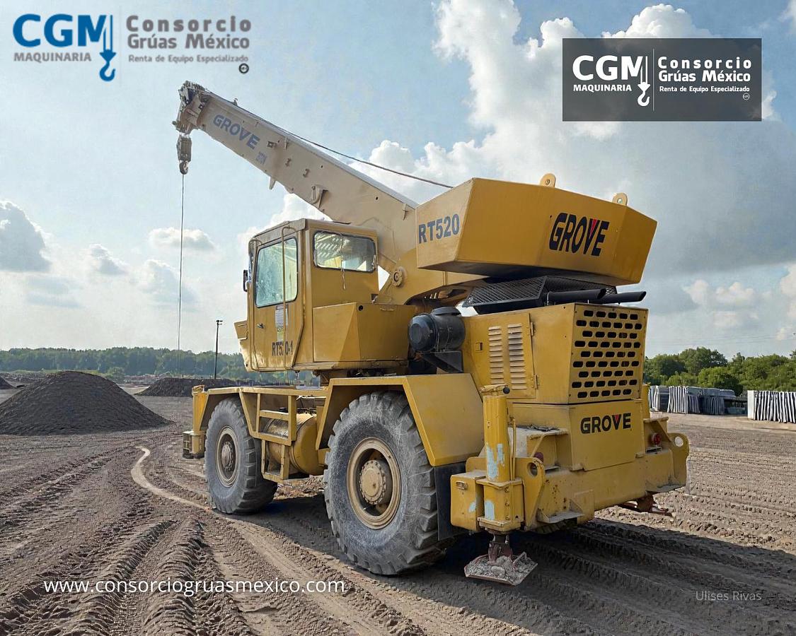 Usado GROVE RT 520