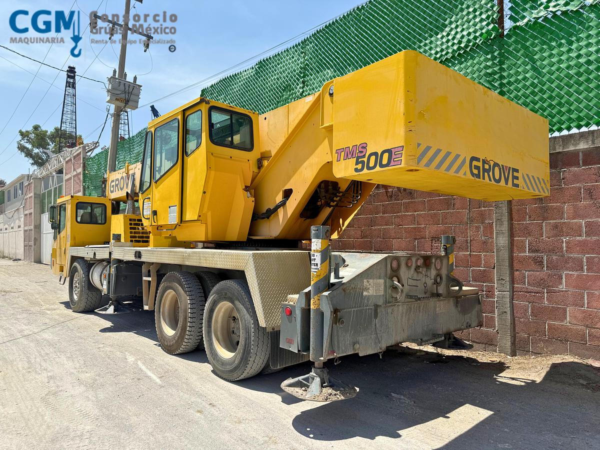 Usado GROVE TMS 500E