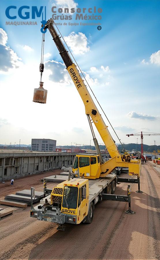 Usado GROVE TMS 500E