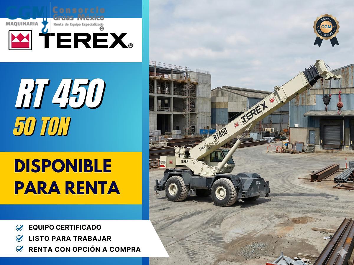 Usado TEREX RT 450