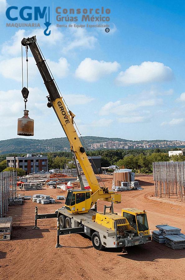 Usado GROVE TMS 500E