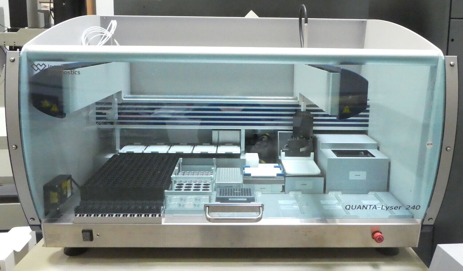 Used Inova Quanta-Lyser 240 EIA/IFA Robotic Workstation