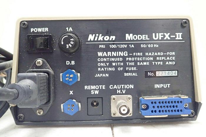 Used Nikon Model UFX-II Microscope Camera Controller