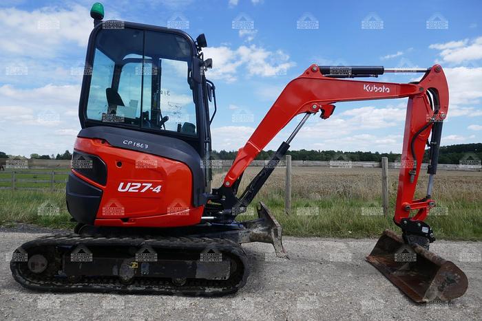 Used 2015 KUBOTA U27-4