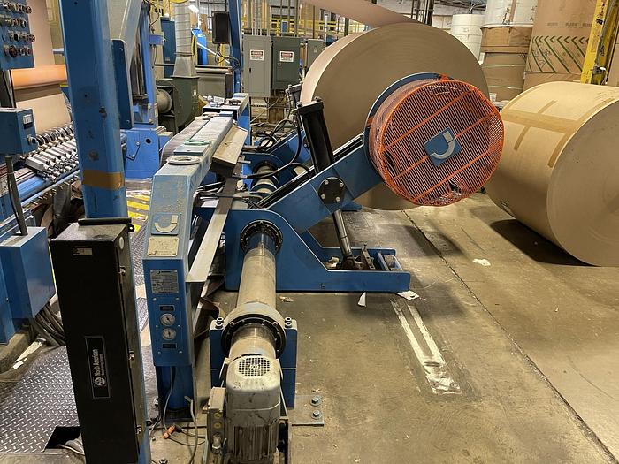 Used 96" JAGENBERG VARI-DUR 45-21 SLITTER REWINDER 82" UNWIND REWIND DIATEMERS