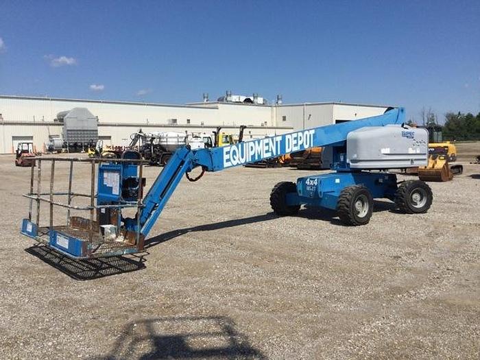 Used 2013 Genie S-45 Straight Boom Lift, 4 x 4 Diesel, Onboard Generator & Welder