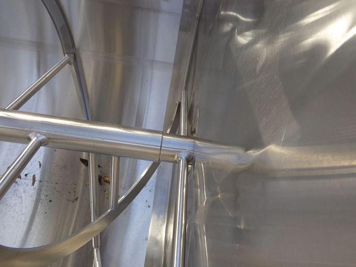 Used Mixer, Ribbon, 50 CF, 304 Stainless Steel, Mueller, 7.5 HP #5991142