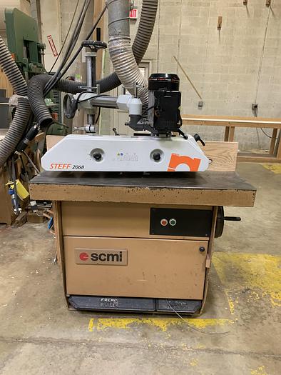 Used SCMI T130 Shaper with Steff 2068 Feeder