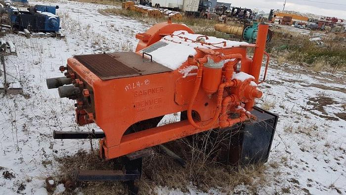 Used Gardner Denver TEE 4 x 5 Triplex Mud Pump