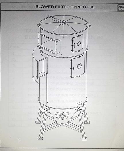 Used 1999 JKF Blower , year 1999 Type 60-3,5