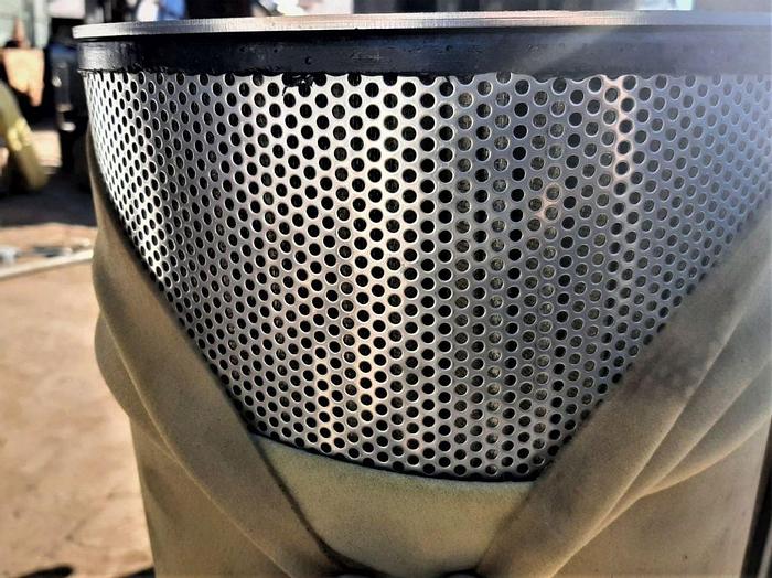 Used Filter, Cartridge, 304 S/st, Rush, 11" x 41", 230 PSI, #S744390