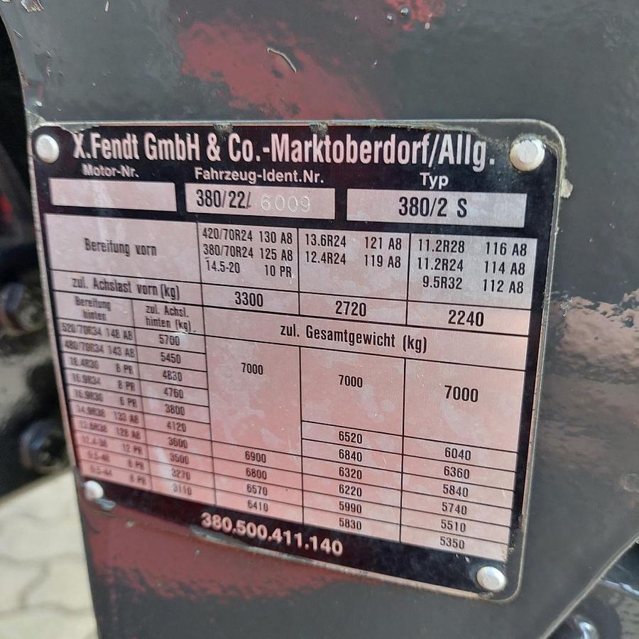 Gebraucht 1996 Fendt GT 380