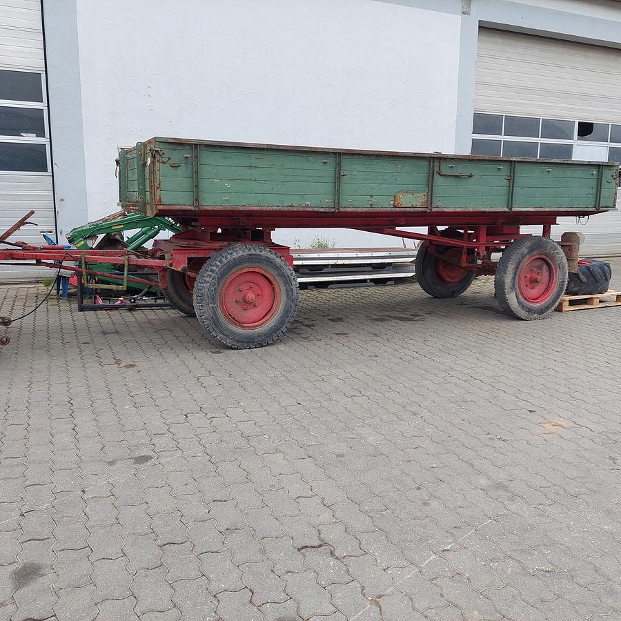 Gebraucht 2-Achs Anhänger 2-Seitenkipper